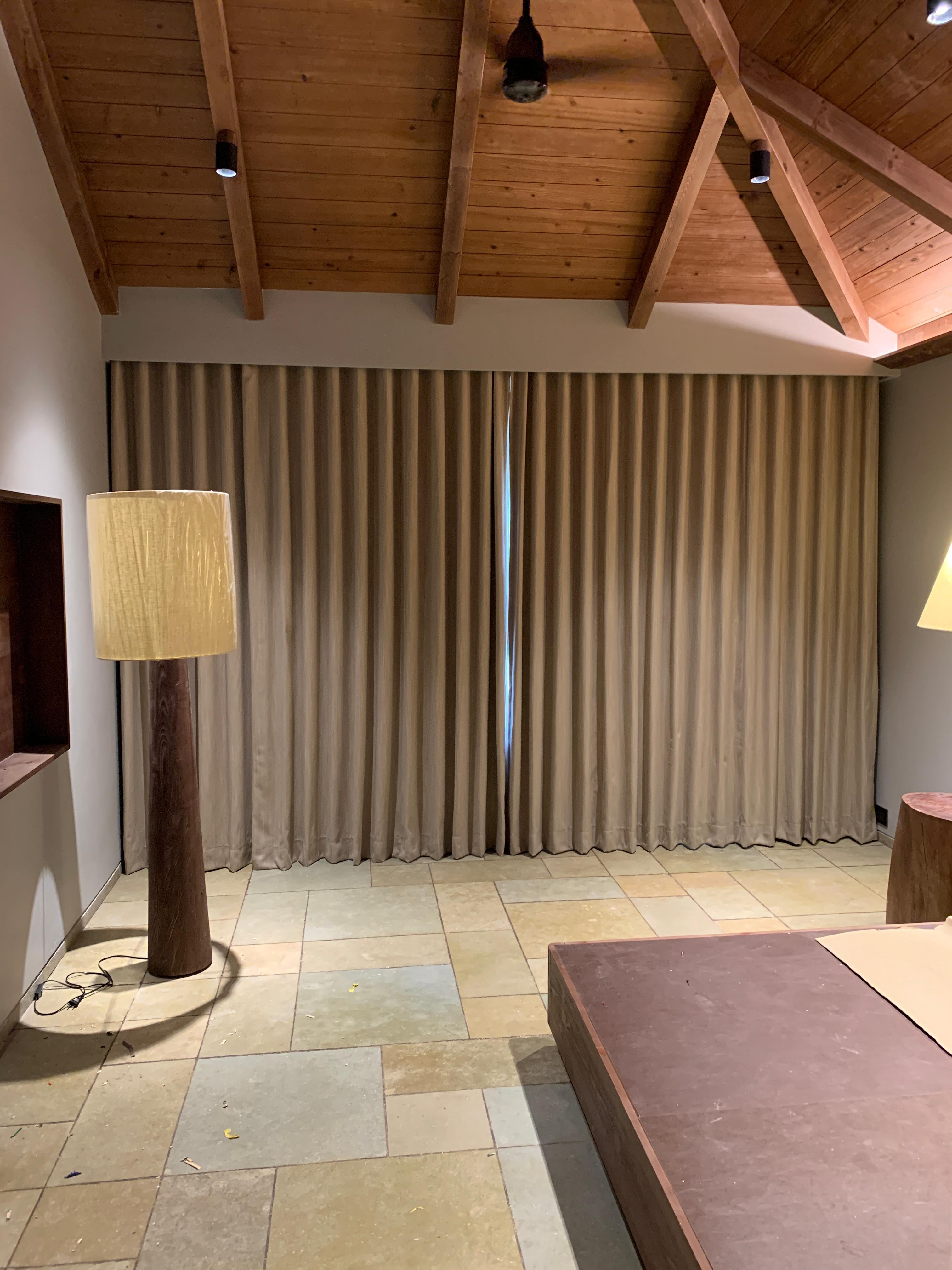 Curtain and interior furnishing installation in Mysuru by Nakhsha Furnishing Studio - photo 27