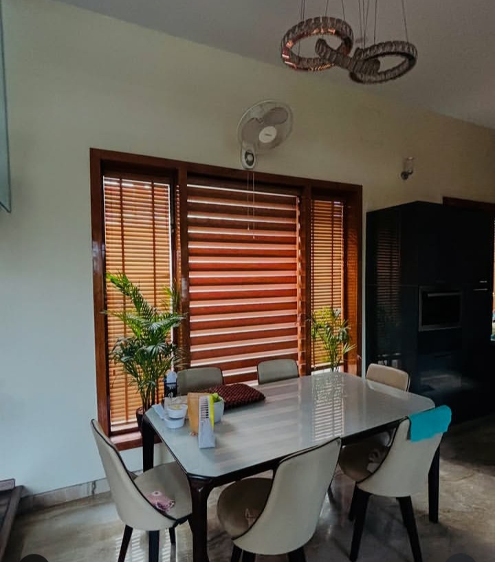 Curtain and interior furnishing installation in Mysuru by Nakhsha Furnishing Studio - photo 8